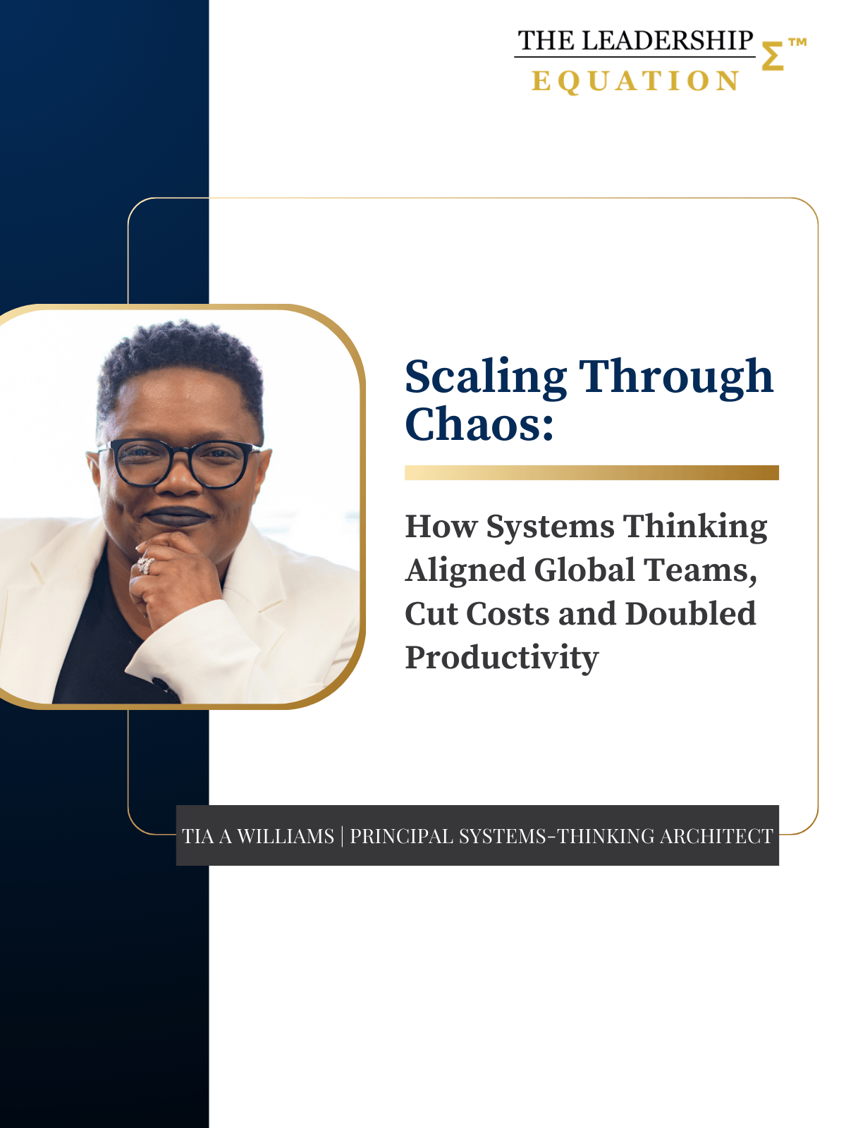 Scaling Through Chaos case study: how systems thinking aligned global teams, cut costs and doubled productivity